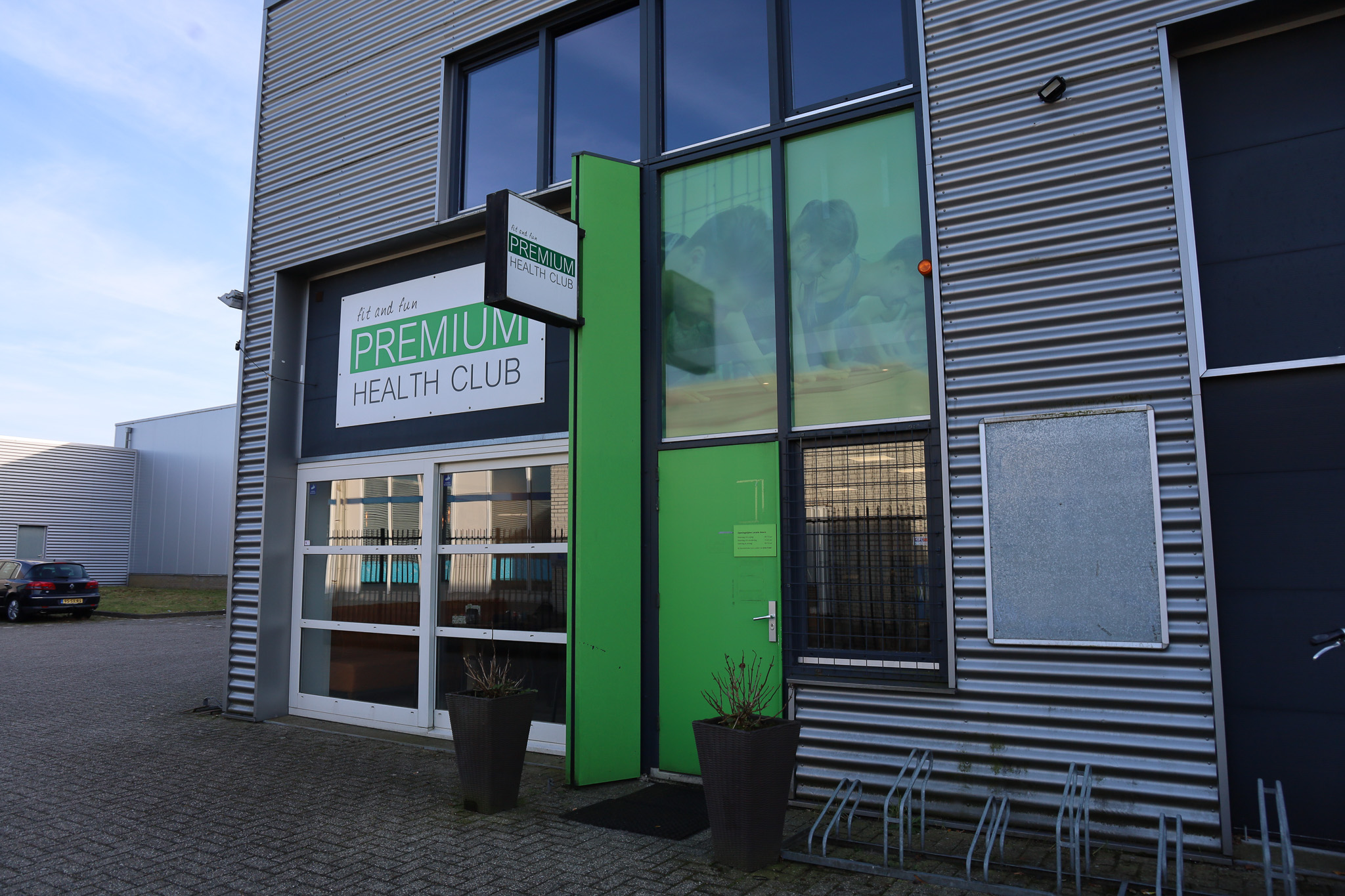 Buitenzijde van Premium Health Club Ede
